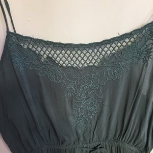 Turquoise Hippie Dress