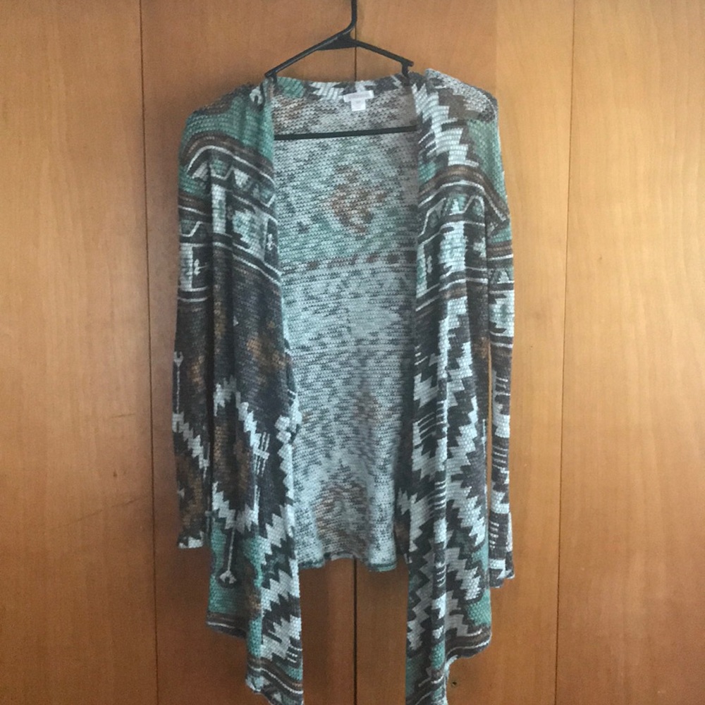 Aztec cardigan