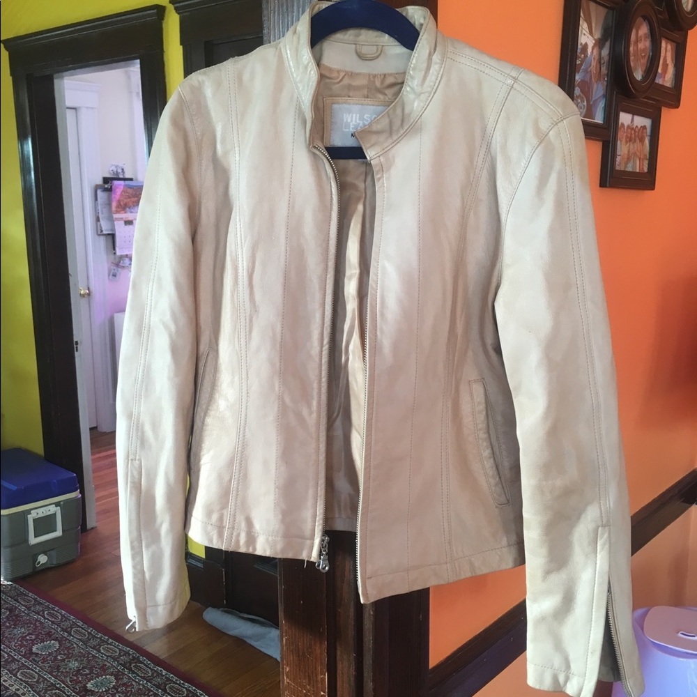 Wilson’s leather bomber jacket