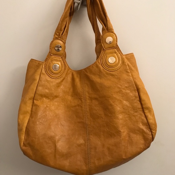 Gustto orange handbag - Picture 3 of 4