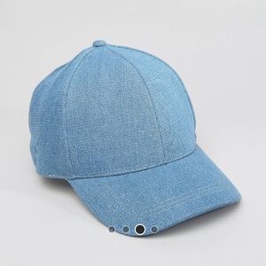 Blue Denim Baseball Cap