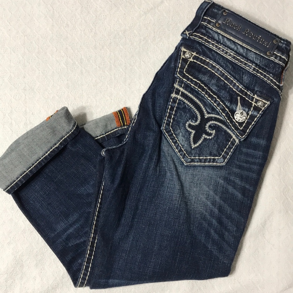 Rock Revival Capris