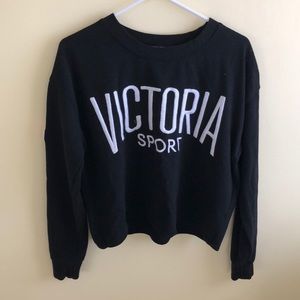 Victoria Sport Cropped Sweatshirt Sz. Large