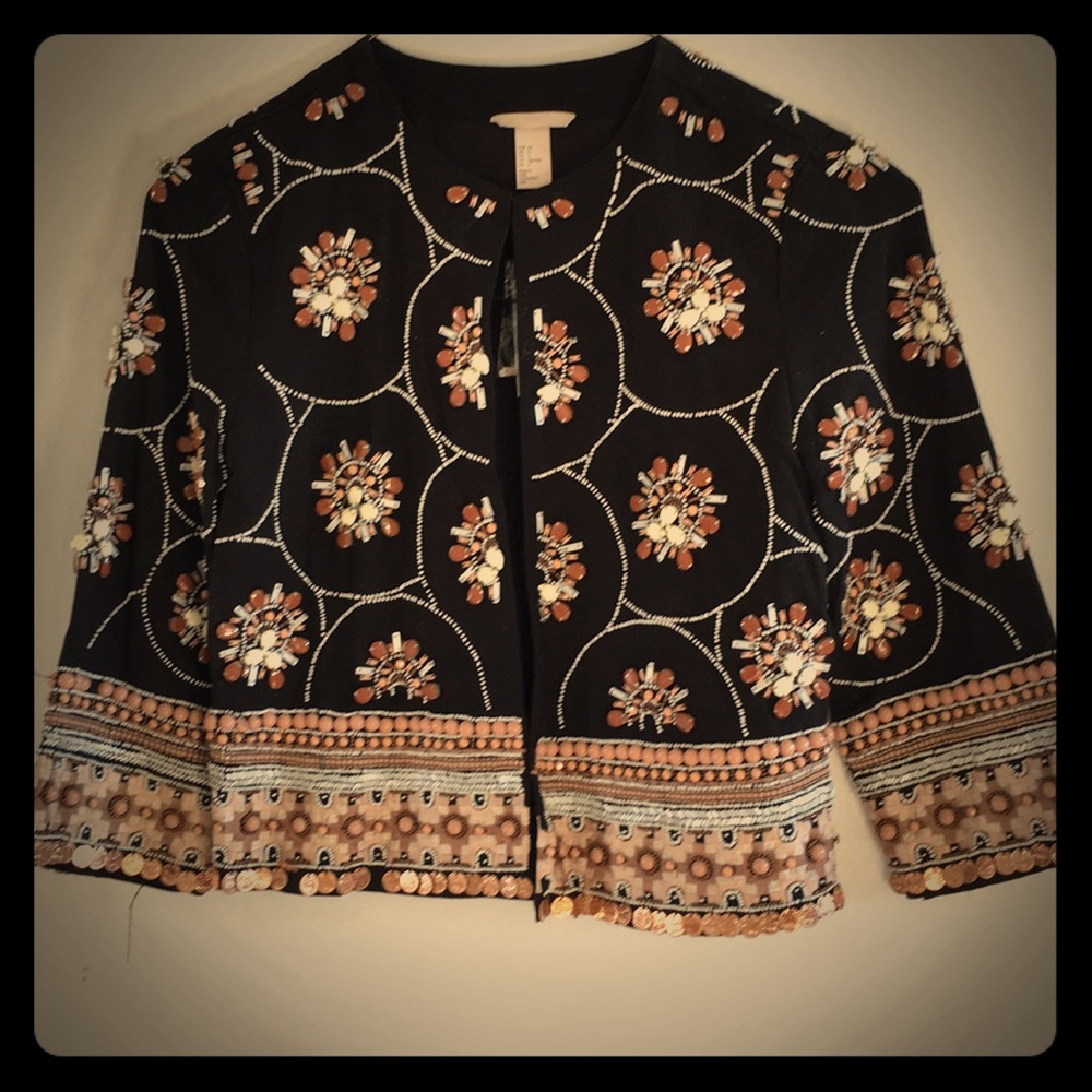 H&M embellished jacket