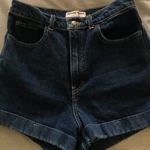 American Apparel High Waisted Shorts