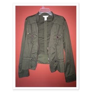 Olive green jacket 🎄