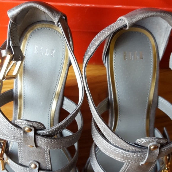 Platform wedge sandles - Picture 3 of 8