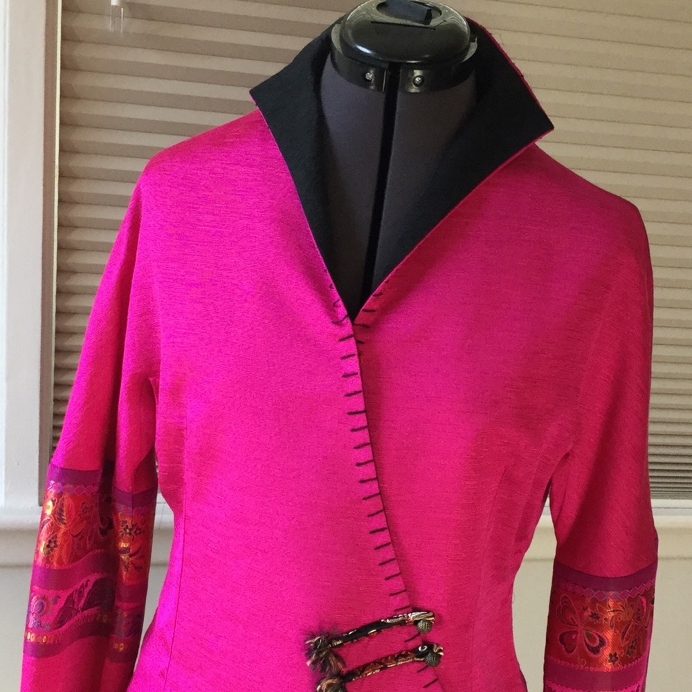 Asian Silk Jacket - Small
