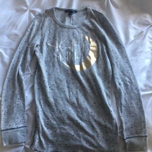 Victoria's Secret waffle pajama shirt.