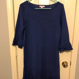 👗BEAUTIFUL Blue Lilly Pulitzer Dress, Lg 👗