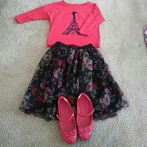 girls complete outfit. Christmas