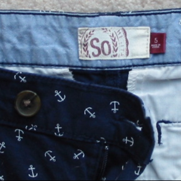 Nautical Shorts - Anchor print ***3 for $10*** - Picture 2 of 4
