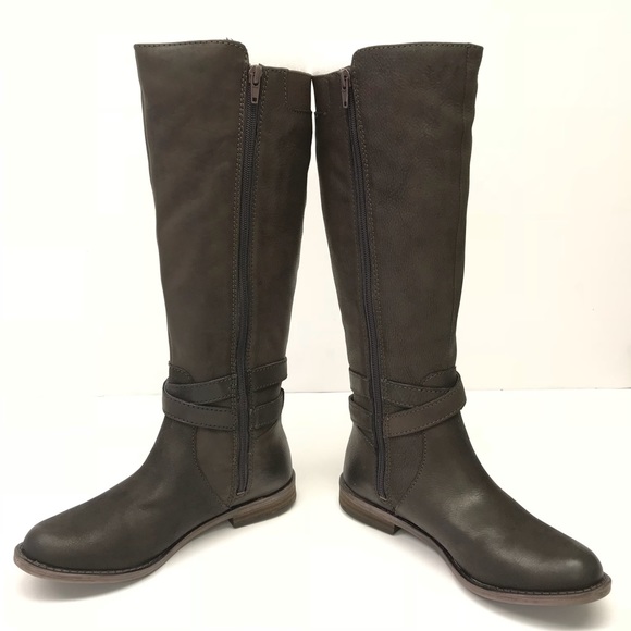 Lucky Brand Women's Ostrand Buckle Boot Brown - Picture 4 of 6