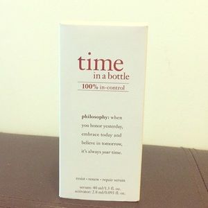 Philosophy time in a bottle serum