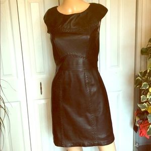 Genuine leather French Connection dress