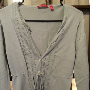Thin, delicate, layering cardigan
