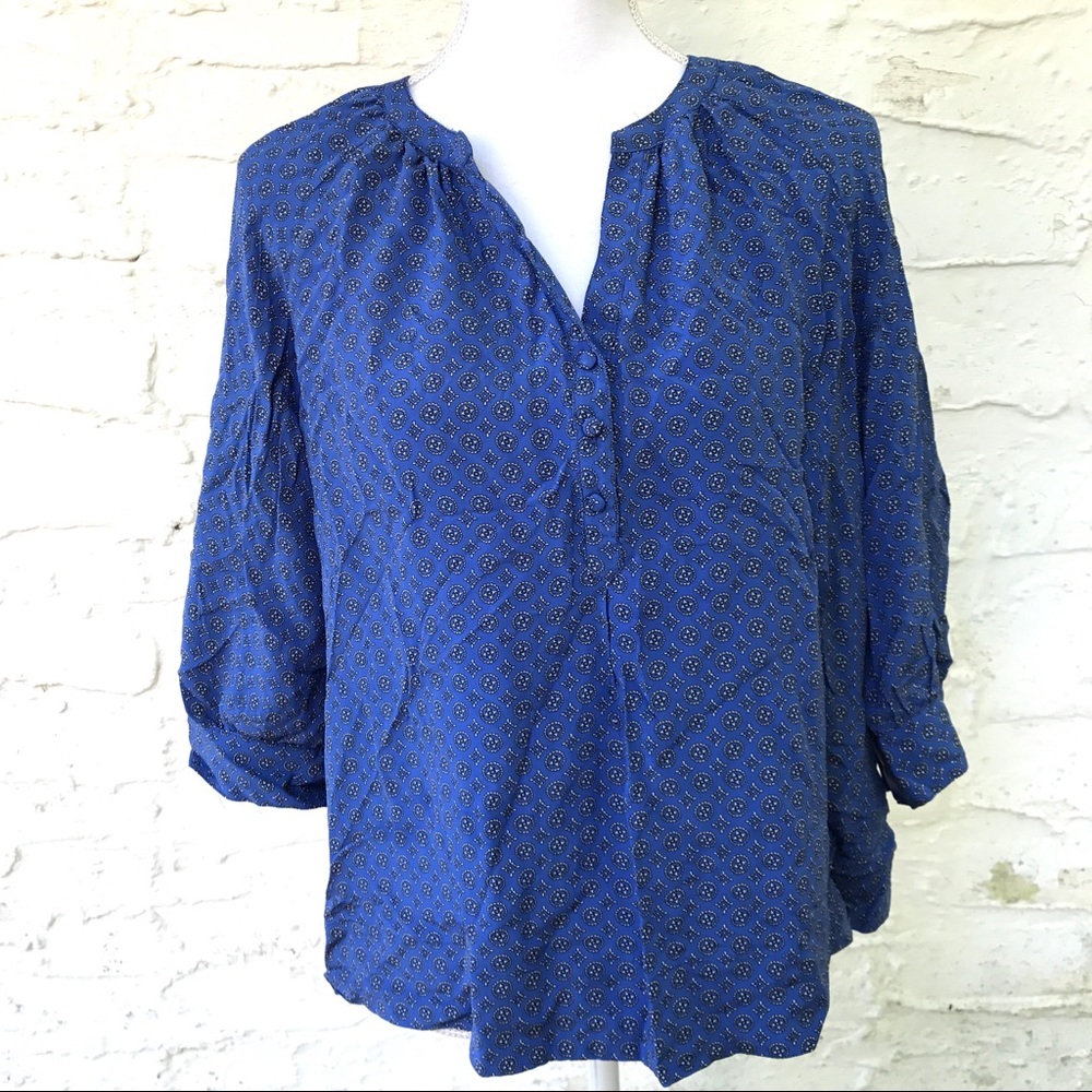 Joie Women's Silk  Blue blouse size S