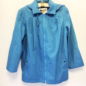 London Fog | Blue Rain Jacket
