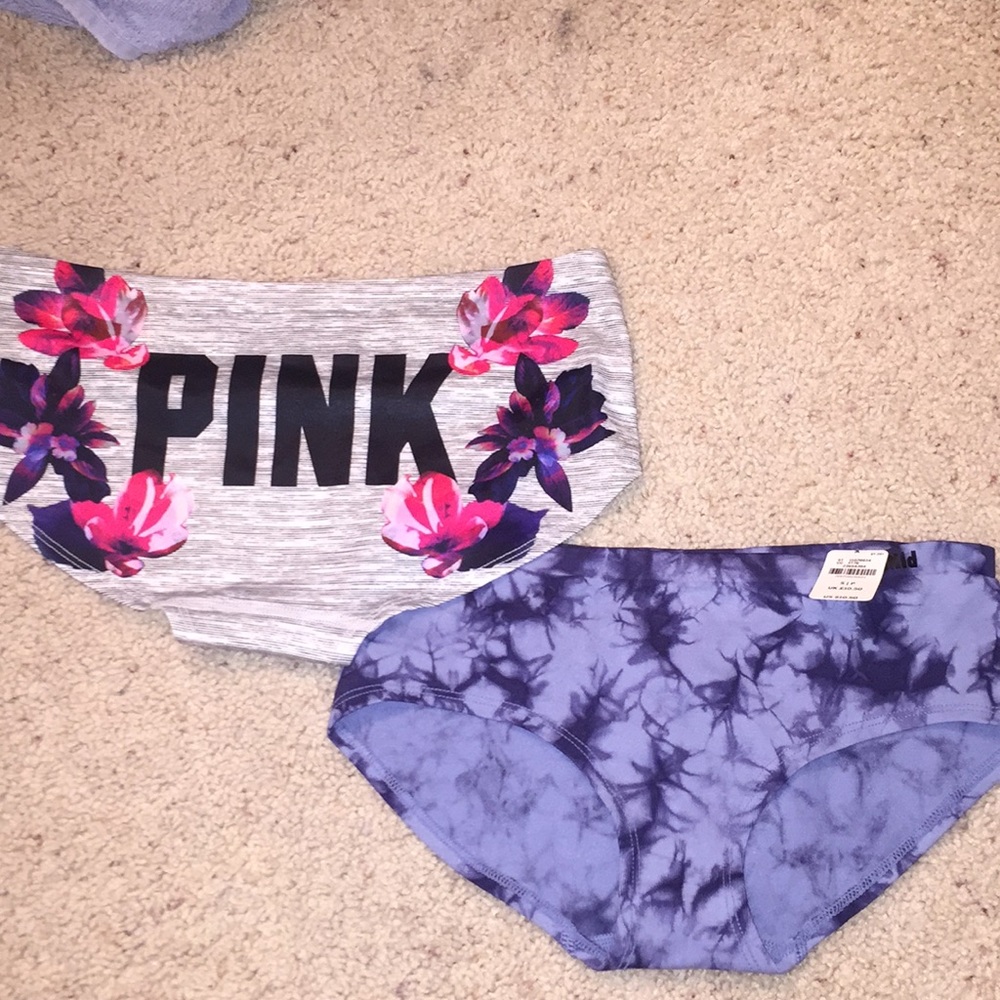 NWT Pink Victoria's Secret Underwear Set