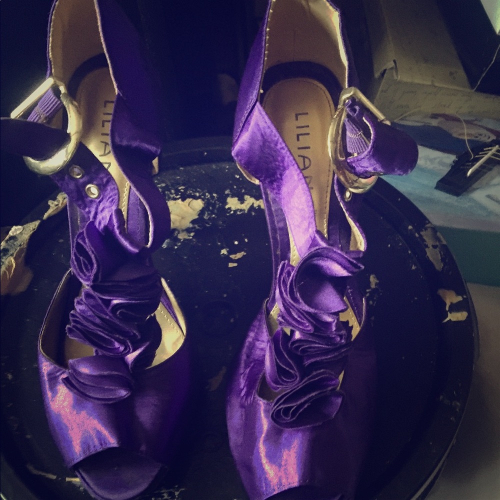 Purple heels