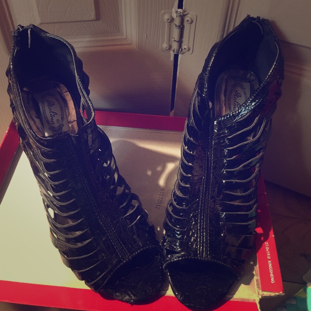 Black heels