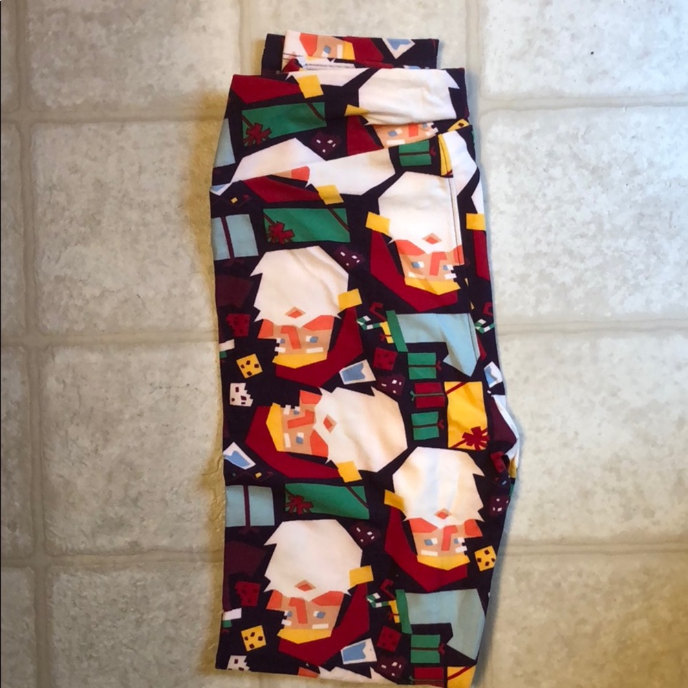 LuLaRoe OS Christmas Leggings