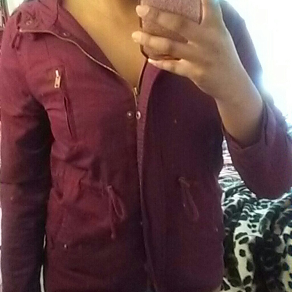 Burgundy Jacket
