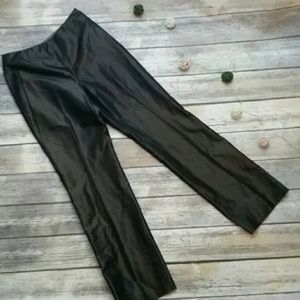 Ann Taylor Black Silk Pants - Size 6