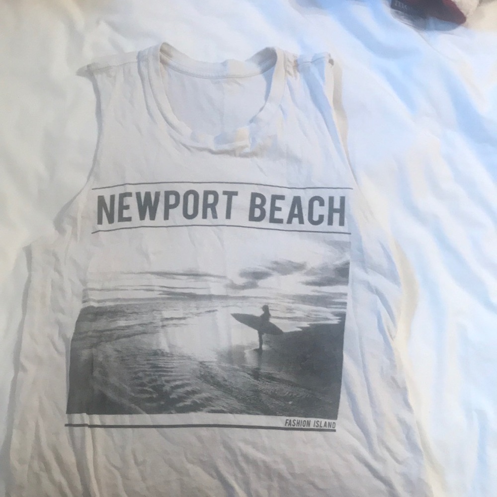 Newport Beach muscle tee