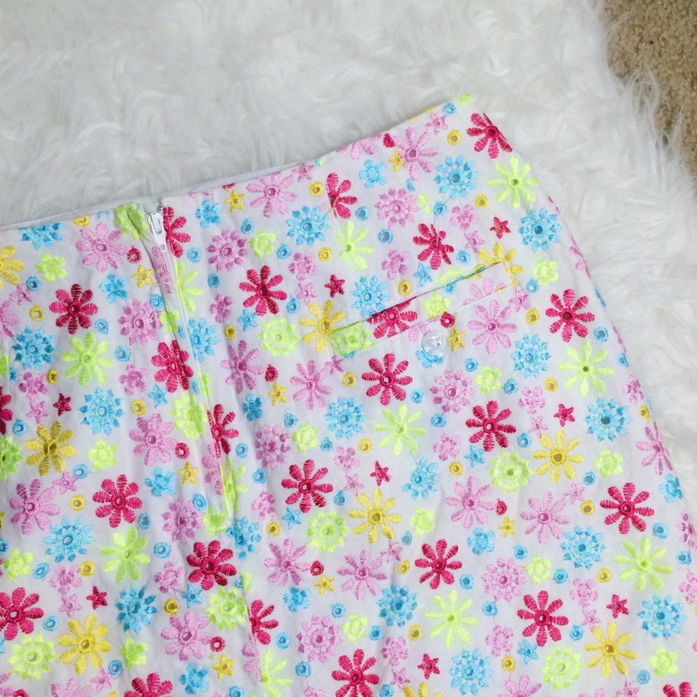 Lilly Pulitzer Floral Skirt - Picture 2 of 4