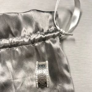 Coach sterling silver 925 ring- size 7 💍