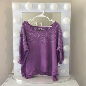 Love Riche Wide Neck Sweater