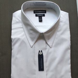 Croft & Barrow White Men's Dress Shirt