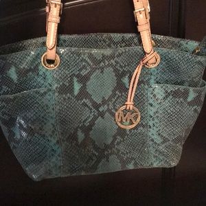 Michael Kors Snake Skin Purse