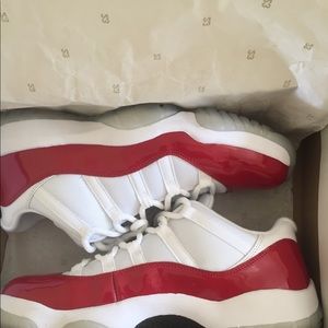 Air Jordan 11s varsity red