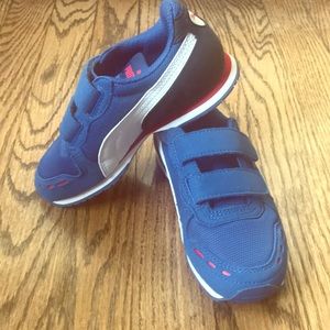 New! Blue Puma sneakers size 11C