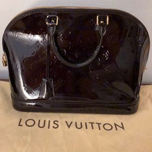 Louis Vuitton Alma MM Amarante Bag (NEW W TAG)