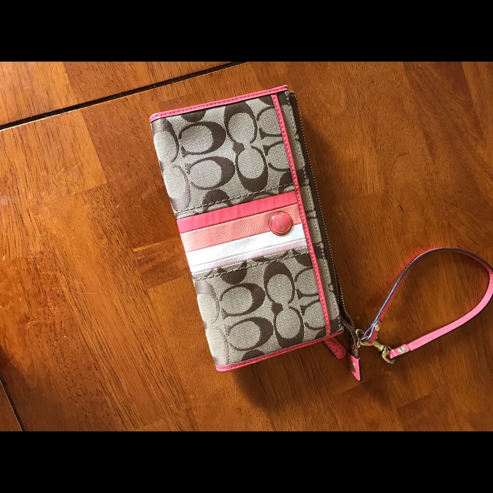 Coach wristlet