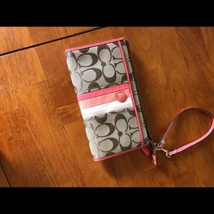 Coach wristlet