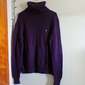 Deep Purple Ralph Lauren Sport Sweater