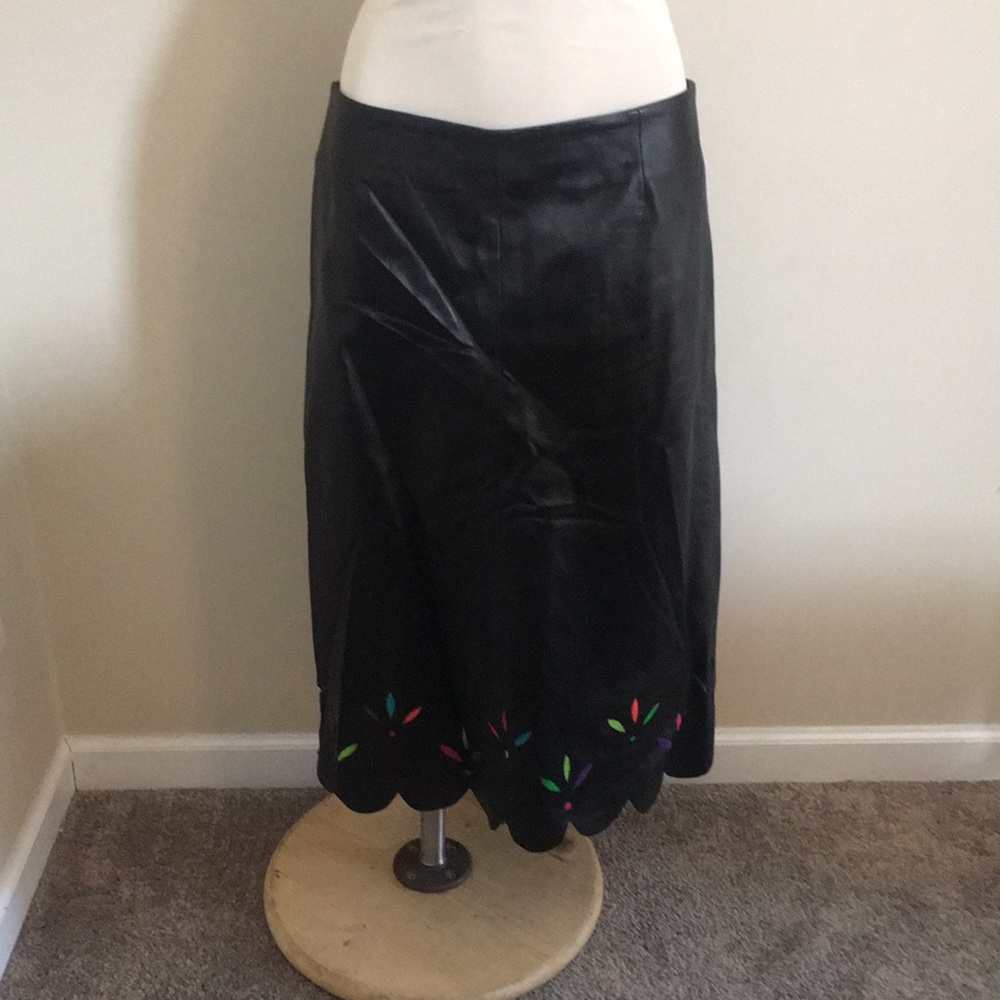 Matthew Williamson mainline us 10 leather skirt