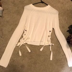 Bow sleeve Sweater