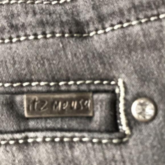 Soft Grey jeans with bling - Picture 5 of 5