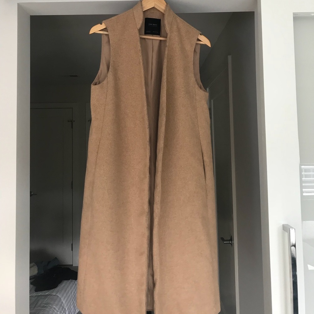 Zara camel overcoat