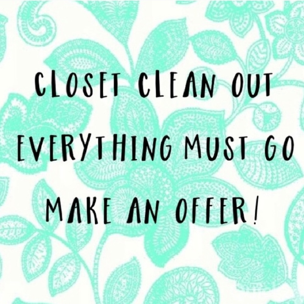 Everything must go