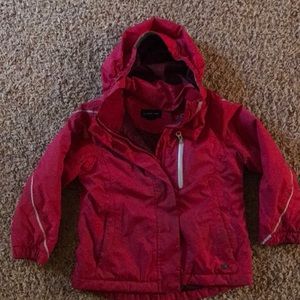 Girls Lands End Winter Jacket size 5-6