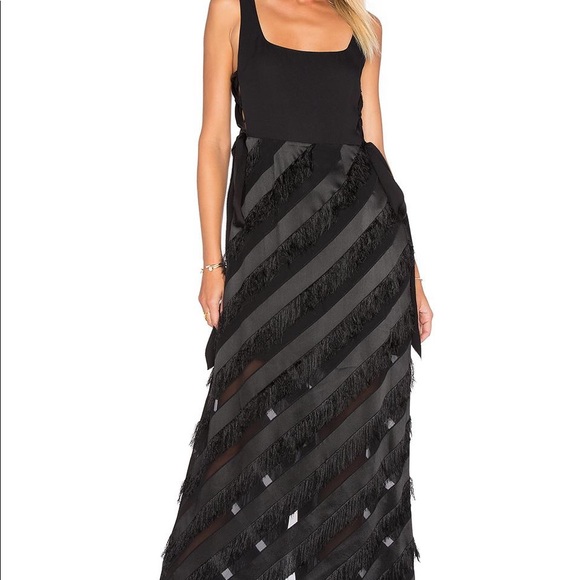 Brand new Rachel Zoe Fringe Gown - Picture 2 of 2