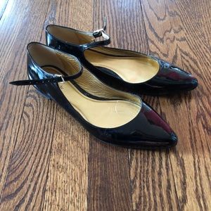 Kate Spade Patent Mary Jane Pointed Toe Flats