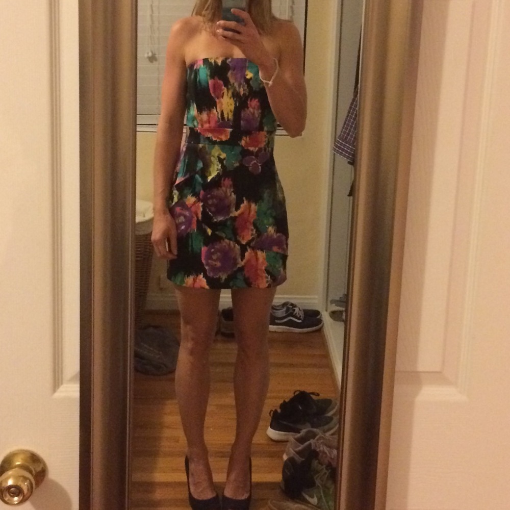 Strapless Cocktail Dress