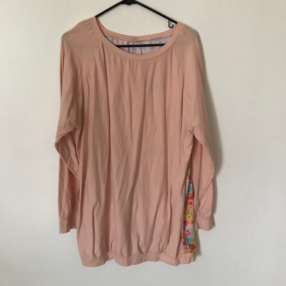 Handmade Floral Raglan Tunic - Picture 2 of 2